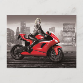 Cartão Postal Moto de Marilyn