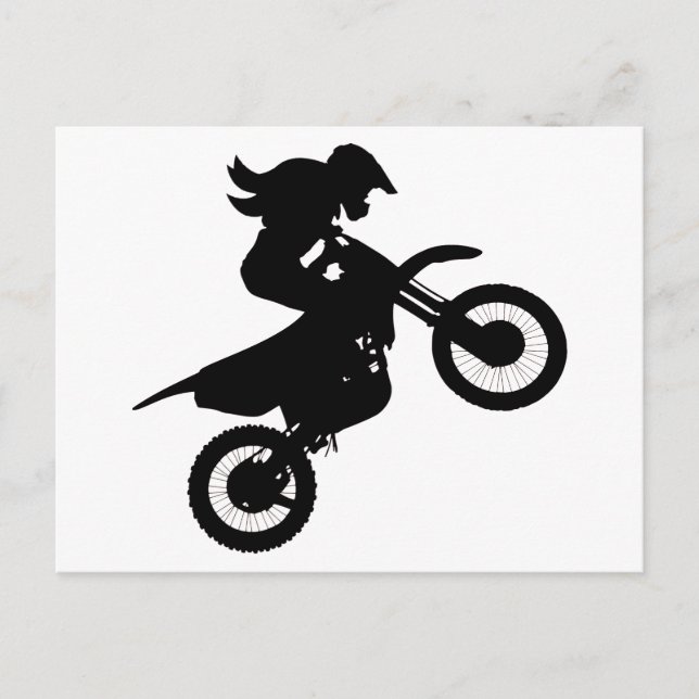 Cartão Postal Moto Dirt (Frente)
