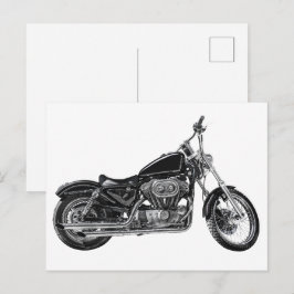 Cartão Postal Motocicleta V