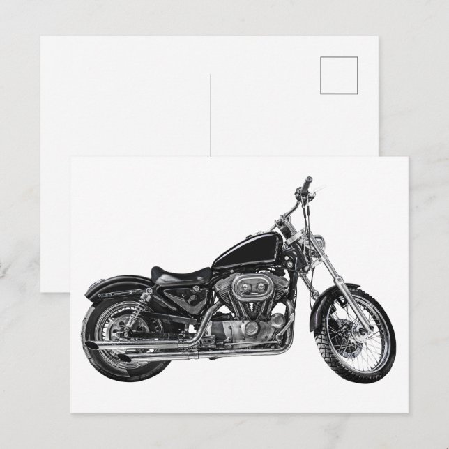 Cartão Postal Motocicleta V (Frente/Verso)