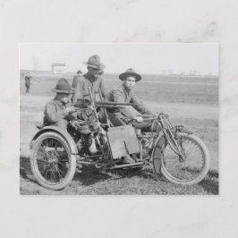 Cartão Postal Motociclista