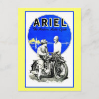 Motociclos Ariel, retrógrados,