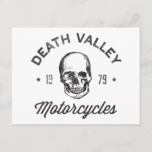 Cartão Postal Motociclos do Vale da Morte (Frente)