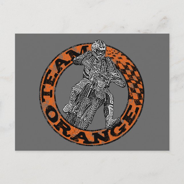 Cartão Postal Motocross (Frente)