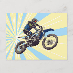 Cartão Postal Motocross