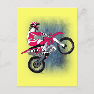 Cartão Postal Motocross301