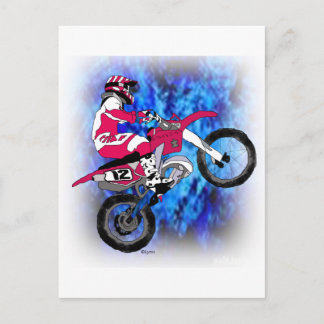 Cartão Postal Motocross 306