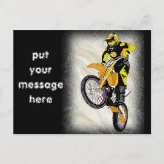 Cartão Postal Motocross 410