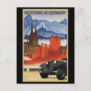 Cartão Postal Motografia Na Alemanha