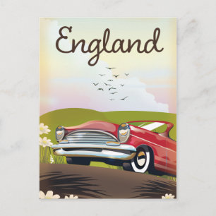 Cartão Postal Motor City Detroit Michigan poster de viagens.