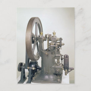 Cartão Postal Motor de combustão interna, 1876