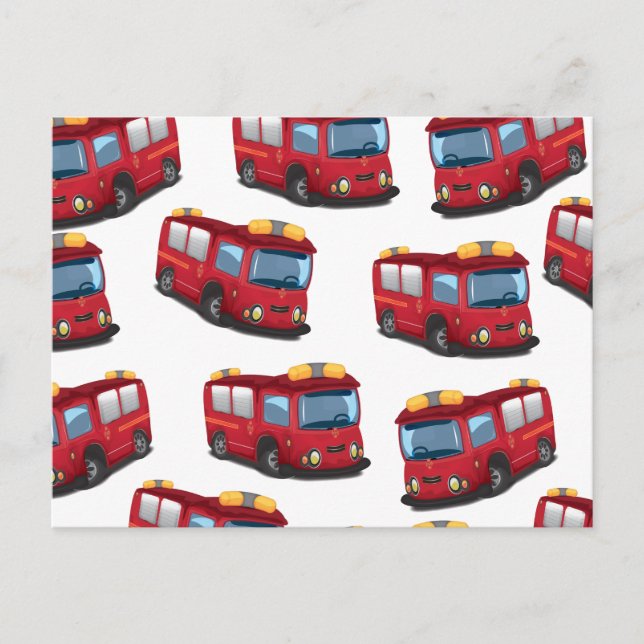 Cartão Postal Motor de incêndio (Frente)
