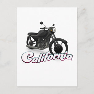 Cartão Postal Motorbike da Califórnia
