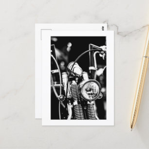 Cartão Postal Motorciclista Biker Rider