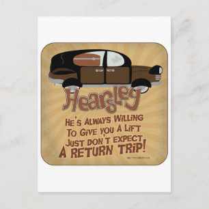 Cartão Postal Motto de Hearsley