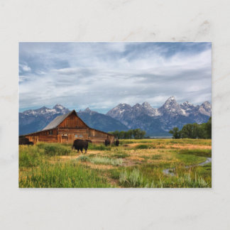 Cartão Postal Moulton Barn