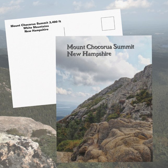 Cartão Postal Mount Chocorua White Mountains New Hampshire Photo (Criador carregado)
