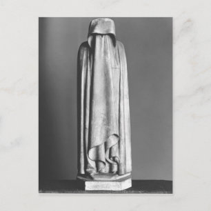 Cartão Postal Mourner coberto