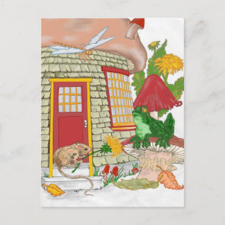 Cartão Postal Mouse House