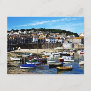 Cartão Postal Mousehole, Cornwall UK Postcard