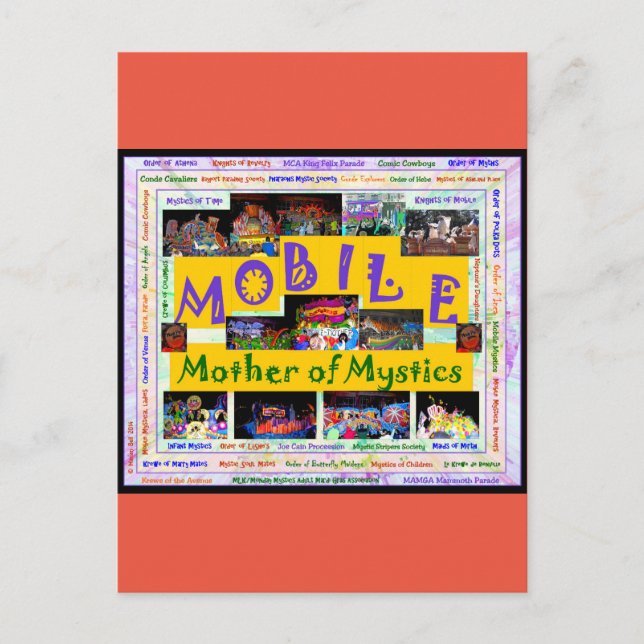 Cartão Postal Móvel: Mãe de Mística 2 (Frente)