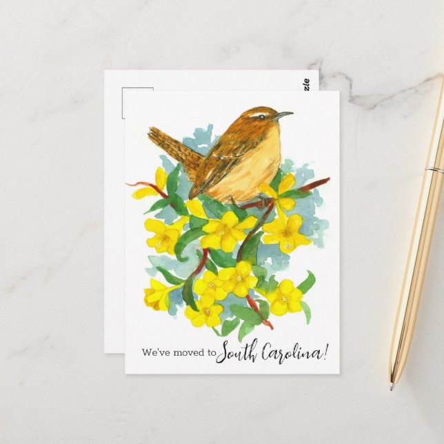 Cartão Postal Movendo o lançamento do Agrupamento Rupado da Pens (Frente/Verso In Situ)