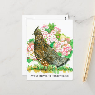 Cartão Postal Movendo o lançamento do Agrupamento Rupado da Pens