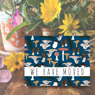 Cartão Postal Movendo o lançamento Novo endereço residencial Fun