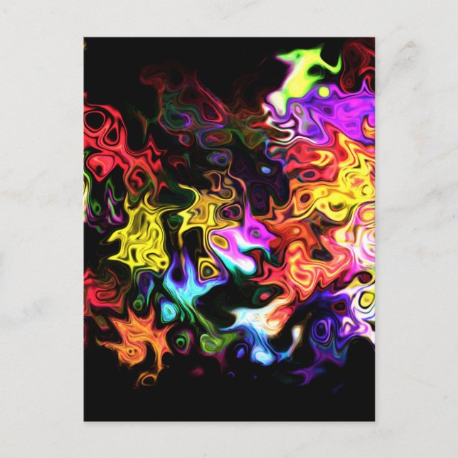 Cartão Postal Mover Abstrato Feel 1,99 (Frente)