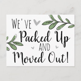 Cartão Postal Movido Engraçado Floral Personalizado