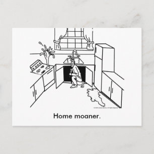 Cartão Postal Movimentação em casa, Moaner.