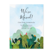 Movimentamos Cactus Aquarela Movendo-se