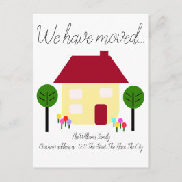 Cartão Postal Movimentamos Novo Endereço