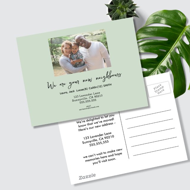 Cartão Postal Movimentamos o Cartão-Postal de Foto - Olá Novos V (Criador carregado)