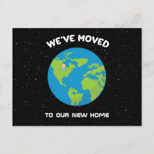 Cartão Postal Movimentamos o novo planeta Terra