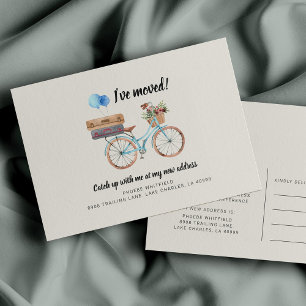 Cartão Postal Movimentei o Anúncio de Movimentação de Novo Ender