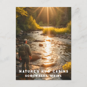 Cartão Postal *~* Movimento de Pesca Maine Peace AP49 Nature