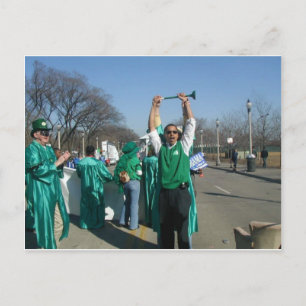 Cartão Postal Mow-Bama (Obama) marcha com os Rangers