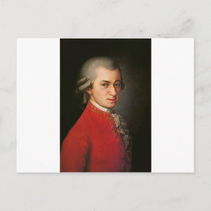 Cartão Postal mozart