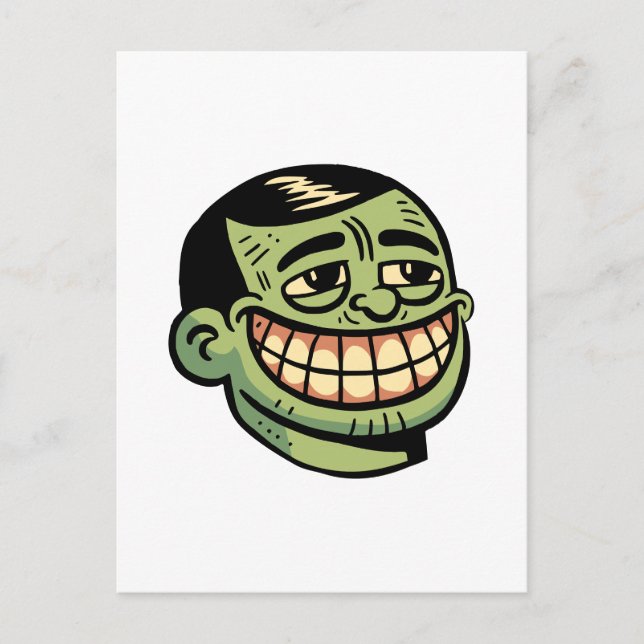 Cartão Postal Mr Green (Frente)