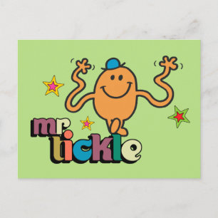 Cartão Postal Mr. Tickle   Sparkling Stars