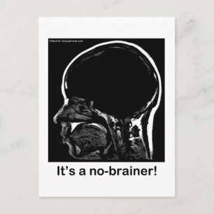 Cartão Postal MRI: É um sem-cérebro!