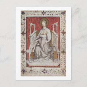 Cartão Postal MS 11060-11061 A Virgem chuta a criança Jesu