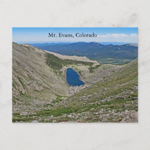 Cartão Postal Mt. Evans, Colorado Postcard