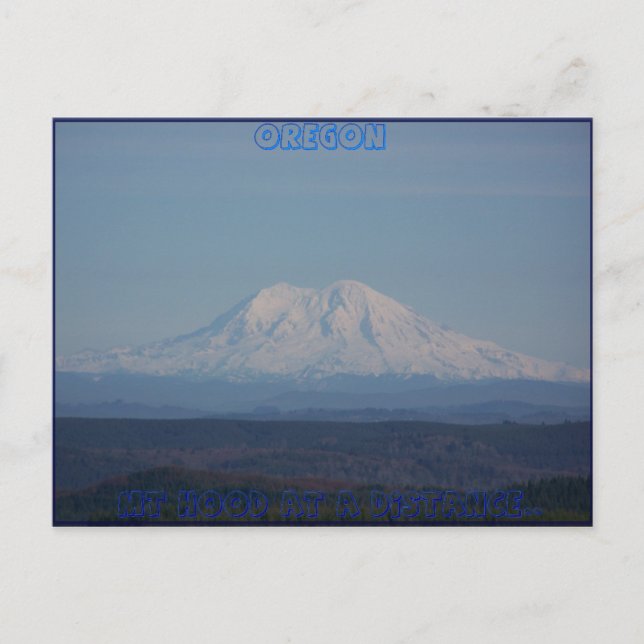 Cartão Postal Mt Hood 1 (Frente)