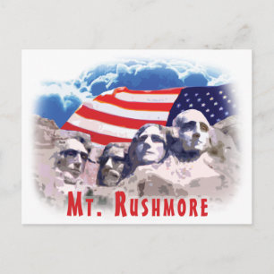 Cartão Postal Mt. Rushmore