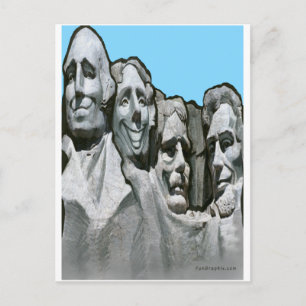Cartão Postal Mt Rushmore