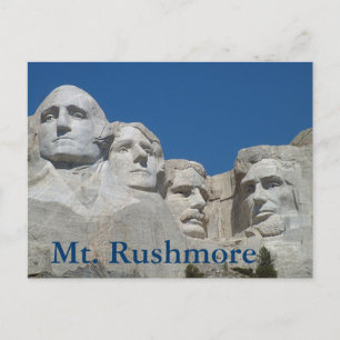 Cartão Postal Mt. Rushmore