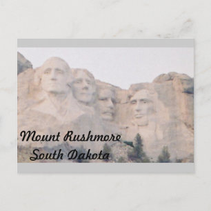 Cartão Postal Mt. Rushmore