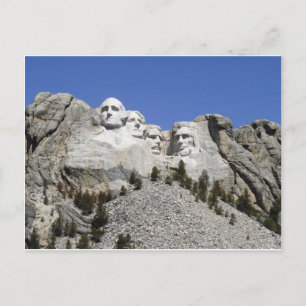 Cartão Postal Mt Rushmore